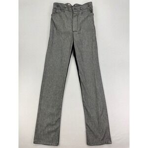 Wah Maker Pants Mens 28 Black Striped Frontier Wear Cowboy‎ Western Rodeo